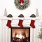 Haute Decor 14 Inch Battery Operated Lighted Mercury Glass Silver Christmas Tree with Built-in Timer and 20 Warm White LED Lights